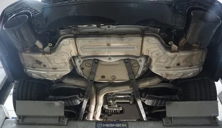 아우디 RS6 아반트 V8 짜릿한 배기음 세팅하기 40% 증폭 중통 모듈 작업 진행하였습니다. / 서울 동작구
