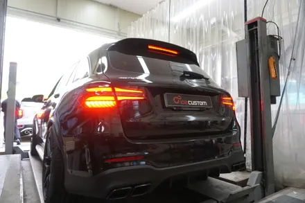 벤츠 GLC63AMG 잠들어 있던 호랑이 배기음 꺼내는 강력 V8 배기음 튜닝 완성하였습니다. / 서울 동작구