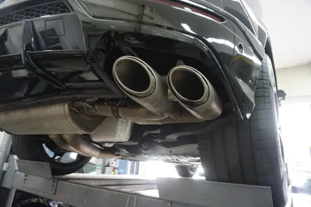 람보르기니 우루스 V8 황소 배기 튜닝 아크라포빅 머플러 ＆ 모듈 작업 진행하였습니다. / 서울 동작구