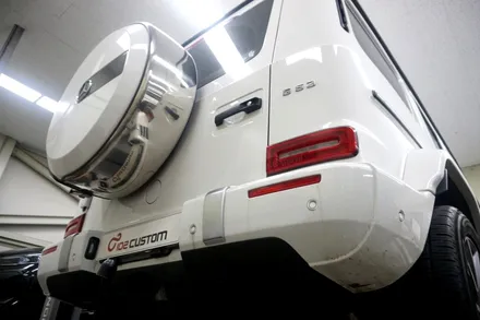 벤츠 W464 G63AMG 배기 튜닝, 완벽한 V8 배기음 완성하였습니다. / 서울 동작구