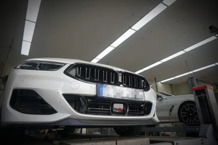 BMW M850i V8 배기 튜닝 중통 보펜 모듈 작업으로 완.벽 8기통 배기음 완성! / 서울 동작구