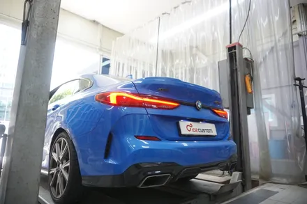 BMW M235i 배기 튜닝 스포츠한 배기음 제대로 완성하였습니다. / 서울 동작구