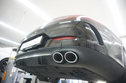 벤츠 GT43AMG 배기 튜닝 버블 팝콘 세팅! 엔드 머플러 작업기 / 서울 동작구