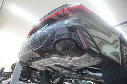 아우디 RS7 V8 배기 튜닝 아주 화끈합니다. 중통 작업으로 30% 사운드 증폭시켰습니다. / 서울 동작구