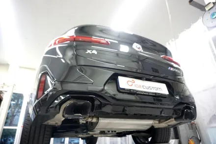 BMW X4 M40i 배기 튜닝, 스포티한 배기음 정말 완벽하네요! / 서울 동작구