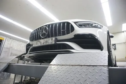 벤츠 GT43AMG 배기 튜닝 강력한 버블 팝콘 배기음 완성시켰습니다! / 서울 동작구