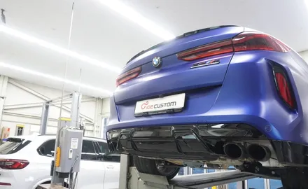 BMW X6 M 컴페티션 페이스리프트 8기통 확실한 배기음 완성하였습니다. / 서울 동작구