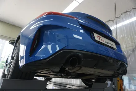 BMW Z4 20i 배기 튜닝 스포티한 사운드 세팅 중통 엔드 보펜 모듈 작업기! / 서울 동작구