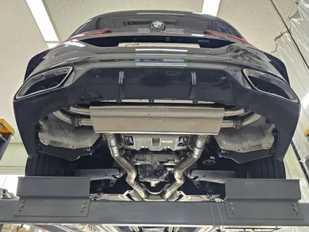BMW M850i 배기 튜닝 브릴란테, 중통, 보펜 모듈 작업기 / 서울 동작구