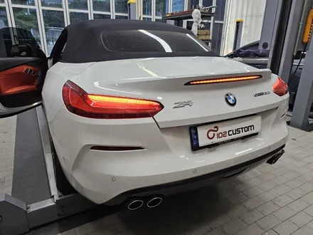 BMW Z4 20i 스포티한 배기음 튜닝 중통 엔드 보펜 모듈 작업으로 사운드 업 진행! / 서울 동작