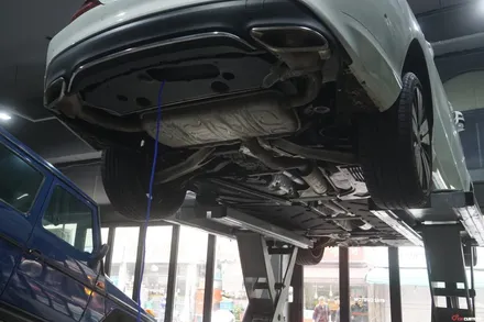 벤츠 CLA250 배기사운드튜닝 우렁차고도 조용하게, 온오프 기능으로 효율적으로 즐기자~! / 서울 동작