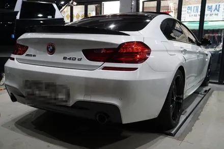 BMW F12 640D 배기튜닝 중후함이 돋보이는 흥미로운 사운드 쿠바텍 사운드부스터 마세라티 모듈 블루투스 버전 장착 / 서울 동작