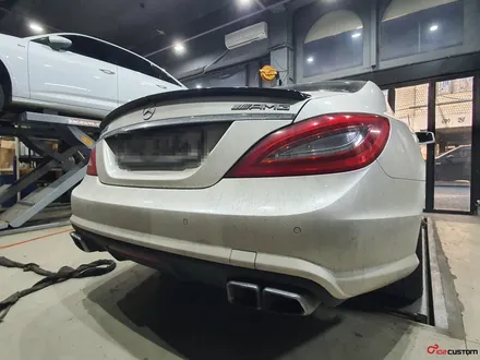 벤츠 W218 CLS63AMG 감동의 배기음을 연출하는 커스텀 배기 제작하기 / 서울 동작