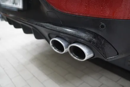 벤츠 C253 GLC43AMG , 이래야 AMG 배기음이지! 배기음 업그레이드, 블랙 사각 머플러 팁 장착 / 서울 동작