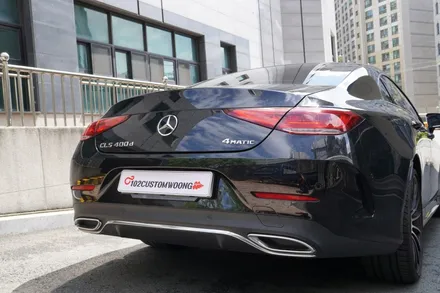 벤츠 C257 CLS400D 포스 지리는 V8 배기음이 나온다? / 서울 동작