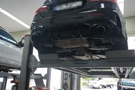 벤츠 A35AMG 국률 튜닝!! 중통 앤드 작업으로 확실한 AMG 사운드 완성 / 서울 동작