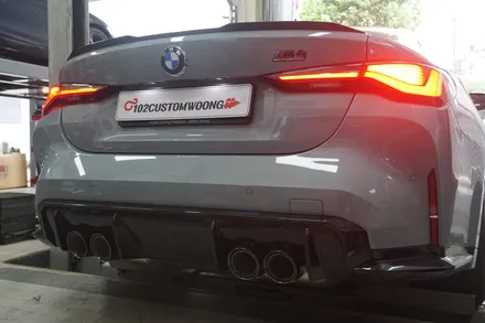 BMW G82 M4컴페티션 팝콘배기음이 파파파파박!터집니다! / 서울 동작