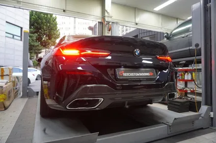 BMW 840i 팝콘 배기튜닝으로 즐거운 하루! / 서울 동작