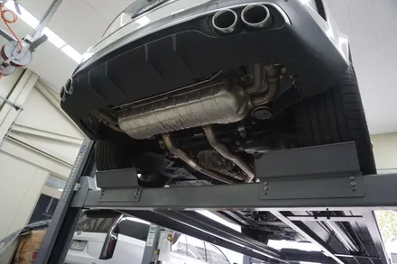 벤츠 GLE53AMG, 존재의 가치를 확실하게 완성하는 배기음 튜닝! 중통 작업 / 서울 동작