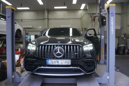 신형 벤츠 GLE63 S AMG  끝내주는 배기음 세팅과 독일 ASR 모듈 작업 완료! / 서울 동작
