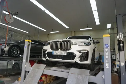 X7 M50i 필수 튜닝이죠? 웅장한 팝콘이 연출됩니다. 20% 사운드 증폭 / 서울 동작