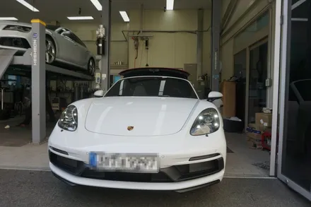 포르쉐 박스터 718 GTS 4.0 배기음 필수 세팅! 카그래픽 모듈 적용하였습니다~! / 서울 동작