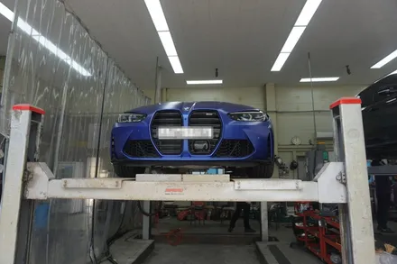 BMW G82 M4 컴페티션 컨버터블 ㅎㄷㄷ한 끝짱나는 팝콘배기음 / 서울 동작