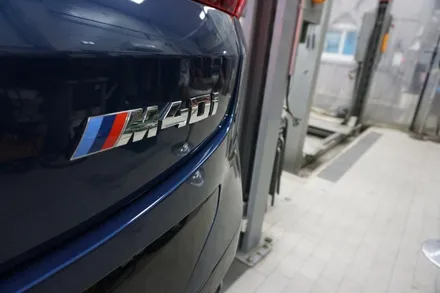BMW X4 M40i 배기음이..진짜 황홀합니다..중통 엔드 보펜 모듈 작업기! / 서울 동작