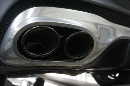 벤츠 GLB35AMG AMG 답게 완성하는 배기 튜닝 중통 엔드 블랙 듀얼 머플러팁 작업기 / 서울 동작