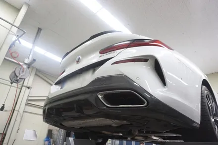 BMW M850i 필수 배기 튜닝 V8 웅장한 사운드 증폭 중통 보펜 모듈 작업기 / 서울 동작구