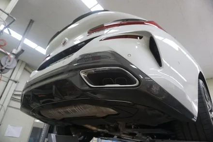 BMW M850i 배기 튜닝 꼭 필요한 V8 시그니처 튜닝 ＆ 중통 보펜 모듈 작업기 / 서울 동작구
