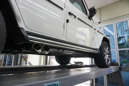 벤츠 G63AMG 배기 튜닝 제일 강력하게 키웠습니다. 상남자 배기음 커스텀 배기! / 서울 동작구