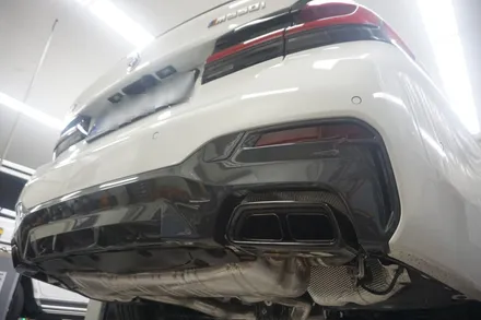 BMW M550i 8기통 사운드 제대로 완성 시키는 배기 튜닝 진행하였습니다. / 서울 동작구
