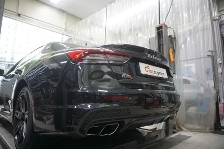 마세라티 콰트로포르테 GTS 배기 튜닝 30% 사운드 증폭, 리모컨 컨트롤러 작업 / 서울 동작구
