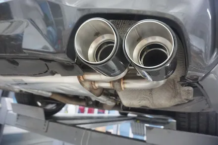 BMW G30 M550i V8 배기 튜닝 구조변경NO 브릴란테 가변 배기 시스템 적용 / 서울 동작구