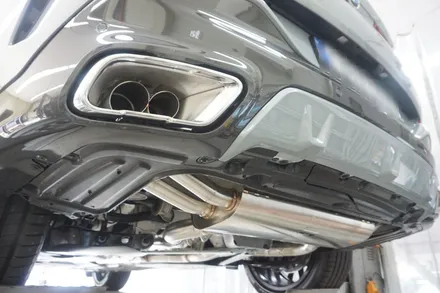 BMW X5 40i 배기 튜닝 구조변경X 브릴란테 가변 배기 시스템 장착하였습니다 / 서울 동작구