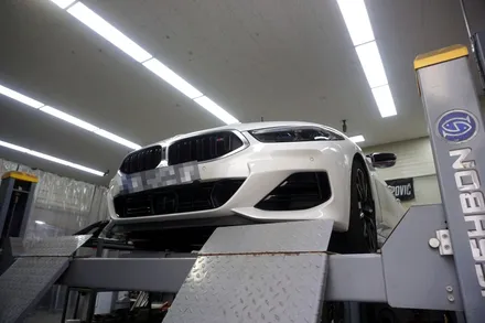 BMW M850i 시그니처 배기 튜닝 중통 보펜 모듈 작업을 완료하였습니다. / 서울 동작구