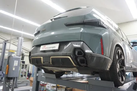 BMW XM 8기통 초강력 괴물 배기음 중통 엔드 모듈 작업 진행하였습니다. / 서울 동작구