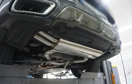 BMW X6 40i 스포티한 배기음을 위한 배기 튜닝, 브릴란테 가변 배기 / 서울 동작구