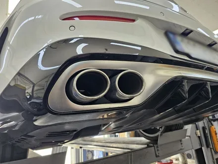 벤츠 CLE53AMG 카브리올레 배기 튜닝 중통 엔드 작업으로 스포티한 버블 배기음 완성! / 서울 동작