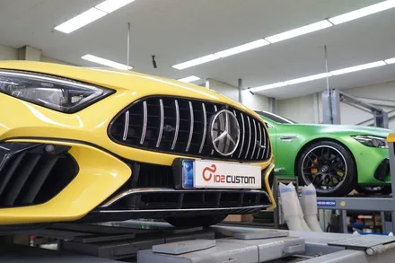 SL 63 AMG - V8 사운드 완벽 업그레이드, 중통 모듈 작업기 / 서울 동작