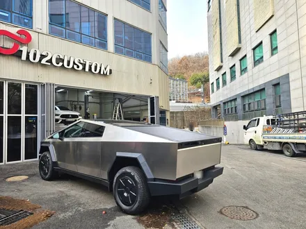 국내 최초 테슬라 사이버트럭 배기 튜닝, 져스트 액티브 사운드 시스템 장착 / 서울 동작