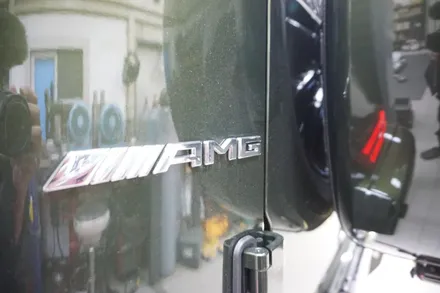 벤츠 W464 G63AMG V8 호랑이 배기 튜닝 구조변경 필요 없는 브릴란테 가변 배기 작업 진행하였습니다. / 서울 동작구