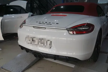 매력적인 사운드 포르쉐 박스터 981 GTS 카프리스토 배기시스템 장착 / 서울 동작