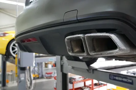 벤츠 W218 CLS63AMG 팝콘 대잔치 배기음 세팅~ / 서울 동작