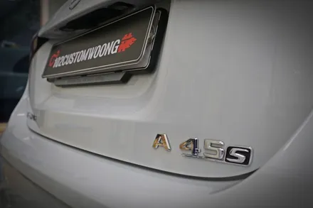 벤츠 신형 A45AMG 와...팝콘이... 와 완벽하다....! / 서울 동작