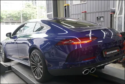 벤츠 GT43AMG 갖고싶다 팝콘 배기음..간지난다 간지나..gt43amg배기튜닝은 102커스텀에서~ / 서울 동작