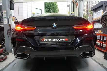 BMW 840i 팝콘 배기튜닝으로 즐거운 하루! / 서울 동작