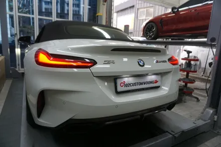 BMW G29 Z4 M40i 배기 튜닝 개성넘치는 역동적 팝콘 배기음 완성 / 서울 동작