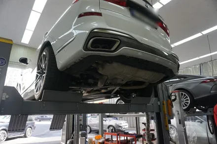 X7 M50i 필수 튜닝이죠? 웅장한 팝콘이 연출됩니다. 20% 사운드 증폭 / 서울 동작